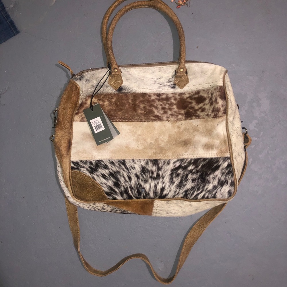 Cowhide bag